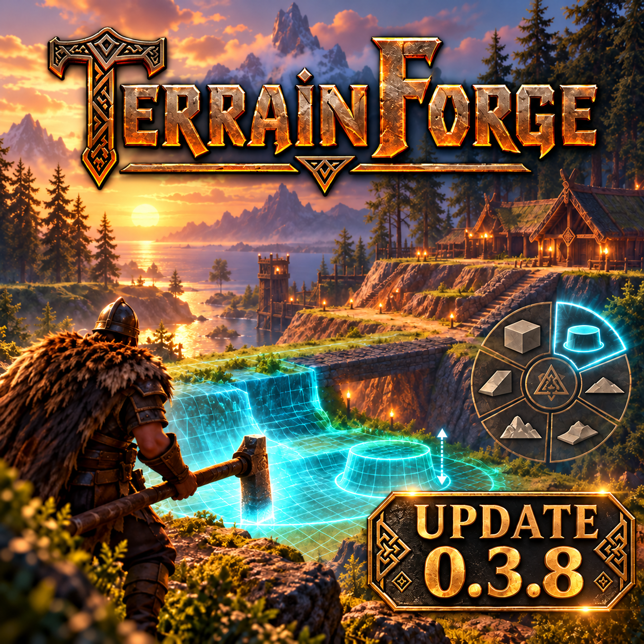 TerrainForge update 0.3.8 artwork